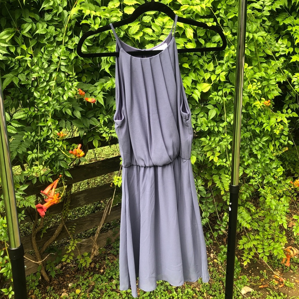 Light Blue Swing Dress